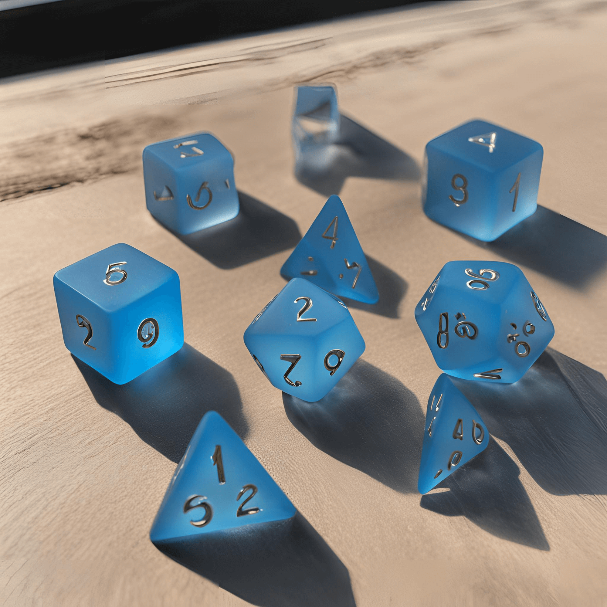 Chessex Frosted Blue