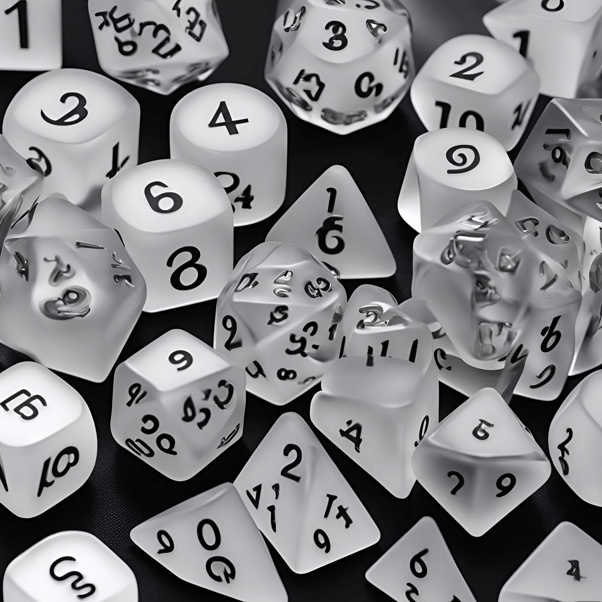 Chessex Frosted Clear