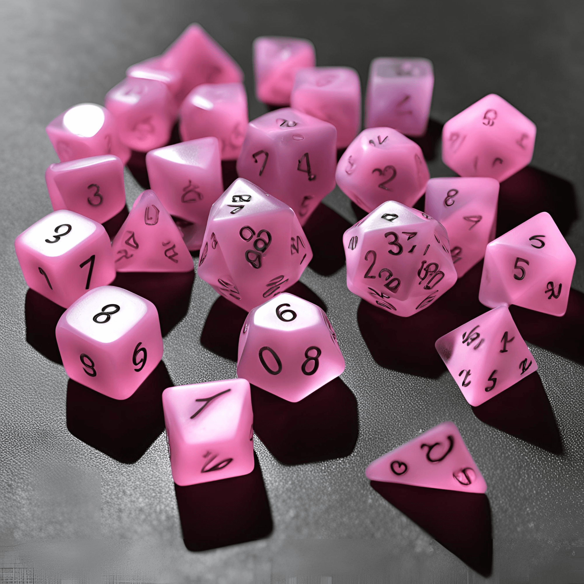 Chessex Frosted Pink