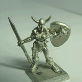 Barbarian Empire Tyrant Shield Maiden with Spear