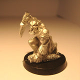 Tribal Orc Assassin Kneeling