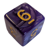 Perlmutt W6 lila /gold