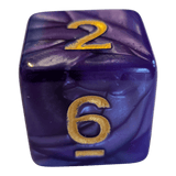 Perlmutt W6 lila /gold