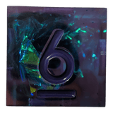 Schimmernde Würfel – Grün/Türkis/Lila 7er Set (18 mm)