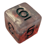 Transparentes Rot Perlmutt Weiß 7er Set