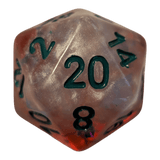 Transparentes Rot Perlmutt Weiß 7er Set