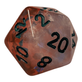 Transparentes Rot Perlmutt Weiß 7er Set