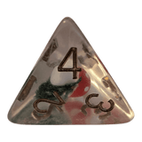 Pilz Würfelset – Transparentes 7er Set mit Mushroom-Design