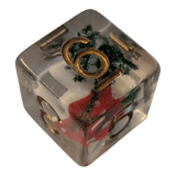 Pilz Würfelset – Transparentes 7er Set mit Mushroom-Design