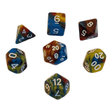 Multicolor Würfelset – Buntes 7er Set