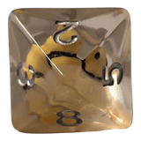 Funkelndes Bienen Würfelset – Bee Dice Transparent (7er Set)