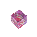 Pink/Lila Magic – 7-teiliges D&D Würfelset