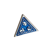 Metall Würfelset "Azure Dragon Scale" | Silber Blau | 7er RPG Würfelset