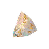 "Crystal Aurora" – 7-teiliges Glitter Würfelset