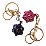 D20 Würfel Schlüsselanhänger (25mm)