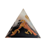 Lava-Würfel / Vulkan-Set 7er Set (18mm)