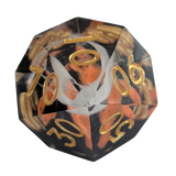 Lava-Würfel / Vulkan-Set 7er Set (18mm)