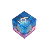Ocean Shimmer – 7er Liquid Core Würfelset