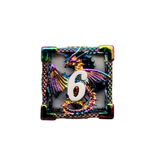 Hollow Dragon Metall Würfelset (Rainbow) | 7er Set