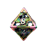 Hollow Dragon Metall Würfelset (Rainbow) | 7er Set
