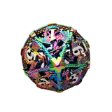 Hollow Dragon Metall Würfelset (Rainbow) | 7er Set