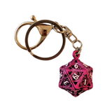 D20 Würfel Schlüsselanhänger (25mm)