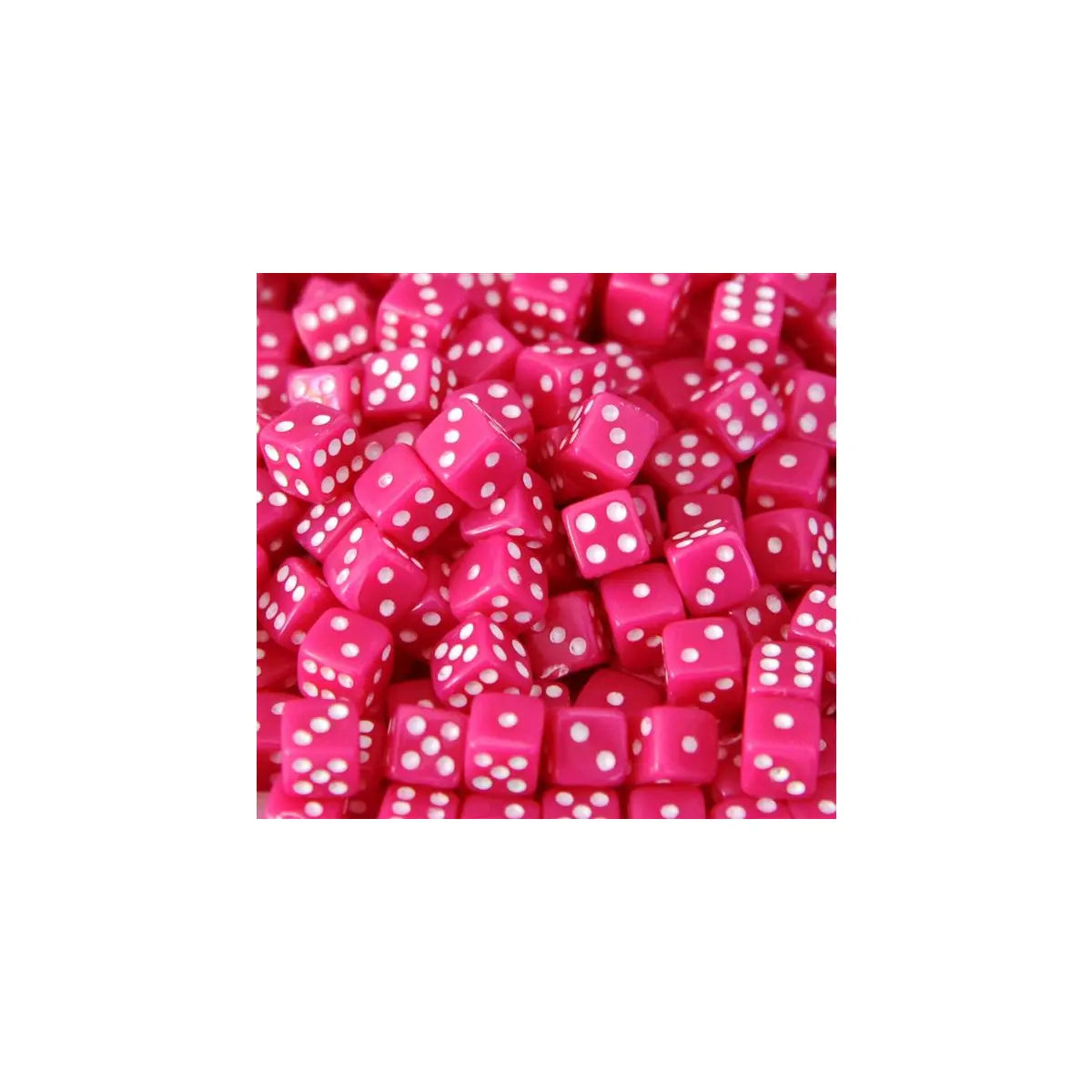5mm Würfel Opaque Pink 250 Stück