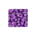 5mm Würfel Opaque Purple 250 Stück