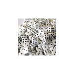 5mm Würfel Opaque White 250 Stück