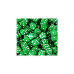 Koplow 5mm Würfel Opaque Green 250 Stück