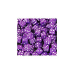 Koplow 5mm Würfel Opaque Purple 250 Stück