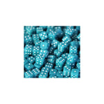 Koplow 5mm Würfel Opaque Teal 250 Stück