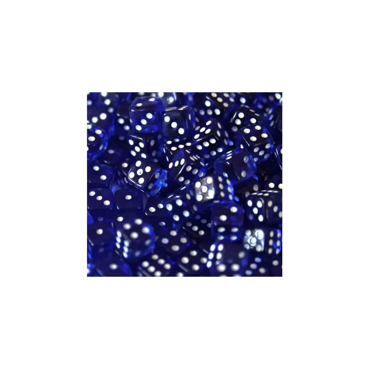 Koplow 5mm Würfel Translucent Blue 250 Stück