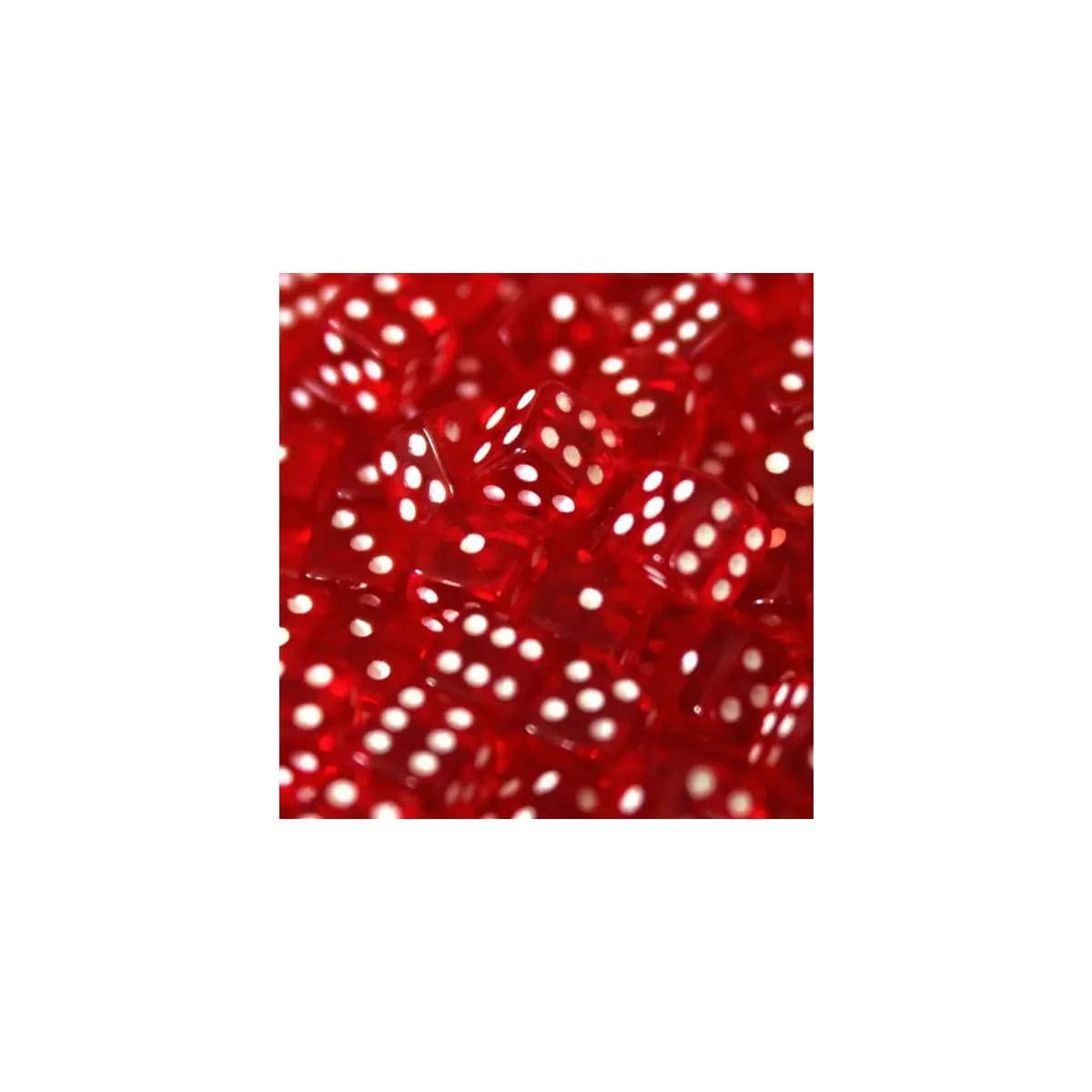 Koplow 5mm Würfel Translucent Red 250 Stück