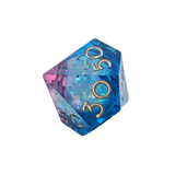 Ocean Shimmer – 7er Liquid Core Würfelset