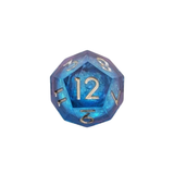 Ocean Shimmer – 7er Liquid Core Würfelset