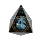 Drachenaugen Würfelset Blau – 7er Set