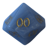 Agate Edelsteinwürfel Blau W10-0