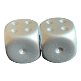 Chessex Aluminium Plated W6 2er Set