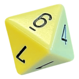 Opaque Pastel Yellow/black W8