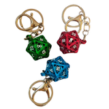 D20 Würfel Schlüsselanhänger (30mm)