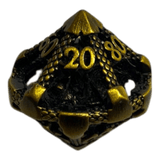 W10-0 Drachenwürfel Bronze - 18mm
