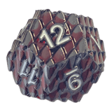 Dragon Scale Dunkelrot W12