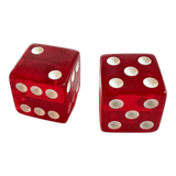 Gezinkte Würfel W6 Rot