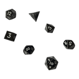Mini Nickel Würfel-Set (10mm)