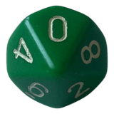 Chessex Opaque Green W10