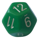 Chessex Opaque Green W12
