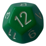Chessex Opaque Green W12