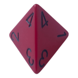 Chessex Opaque Red/Black W4