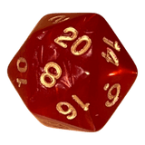 Roter W20 mit goldenen Zahlen
